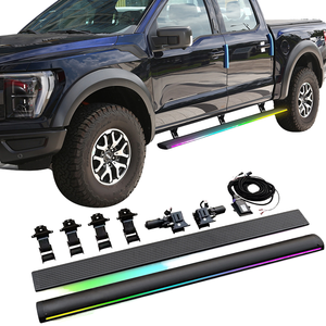 Escalones laterales eléctricos de alta resistencia, tableros de potencia de luz Led automáticos para Ford F250 2011 + F150 2015 + Accesorios exteriores de coche - Product Image 1