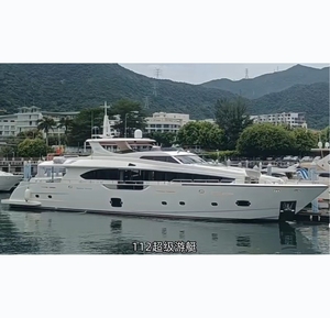 Yacht Croisière de Cabine en Fibre de Verre de Luxe Supérieur, Type Diesel, 112 Pieds, État Neuf pour Aventures Aquatiques Confortables - Product Image 3