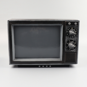 Vecchio modello <span class=keywords><strong>TV</strong></span> di alta qualità retrò in ferro battuto artigianato in metallo arte Vintage vecchio modello <span class=keywords><strong>TV</strong></span> antico fatto a mano - Product Image 3