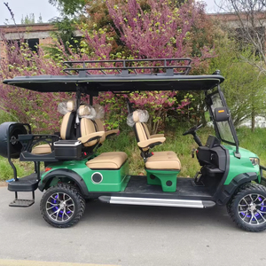 Productos Más Vendidos, Carro de Golf de Lujo con Motor de 4kw, Neumáticos, Velocidad de 50 Km/h, Autonomía de 70-90 km, 6 Asientos - Product Image 1