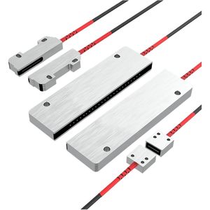 XQFVOIQR เซ็นเซอร์ไฟเบอร์ออปติกแบบลำแสงผ่านตัวขยายสัญญาณ 12-24V DC แมทริกซ์สวิตช์โฟโตอิเล็กทริคแบบออปติคอล - Product Image 2