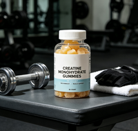 Complément Sportif Personnalisé en Usine : Bonbons Gélifiés à la Créatine Monohydrate pour Pré-Entraînement