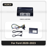 Fabricants Usine prix de gros cadre d'écran android pour Ford TRANSIT 2020-2023 Cadre de lecteur Android noir mat bas de gamme