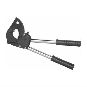 Coupe-câbles manuel Cc-400, ciseaux d'électricien industriels en acier au carbone dentelé, poignée souple - Product Image 1