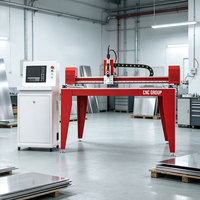Máquina de Corte Láser de Fibra Industrial CNC 1313T, Mini Cortadora Portátil de Chapa Metálica de Alta Precisión con Enfriamiento por Agua para Acero Inoxidable