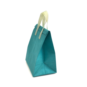 Custom Printed Recycled Non-Woven Thermal Tote Bag Insulated Cooler for Food Delivery Take-Out Cartoon for Cake Drinks Lunch - Product Image 5