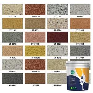 Pittura Effetto <span class=keywords><strong>Pietra</strong></span> Reale Semi-lucida di Alta Qualità a Base d'Acqua <span class=keywords><strong>per</strong></span> la Decorazione di Edifici, Pavimenti e Pareti Rocciose, <span class=keywords><strong>per</strong></span> Tutta la Casa - Product Image 1