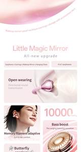 New M197 tws earphones <b>wireless</b> earbuds BT version 6.0 HiFi sound quality ear-clip headphones with <b>Mic</b> for Huawei iPhone Honor - Product Image 4
