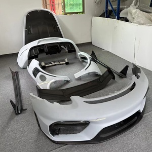ชุดแต่งคาร์บอนไฟเบอร์ครึ่งคันสำหรับ Porsche <span class=keywords><strong>Cayman</strong></span> <span class=keywords><strong>718</strong></span> 981 982 สภาพใหม่ กันชนหน้า บังโคลน กันชนหลัง สเกิร์ตข้าง - Product Image 4