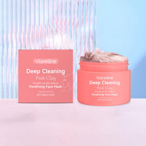 Masque facial à l'<span class=keywords><strong>argile</strong></span> <span class=keywords><strong>rose</strong></span>, nettoyage en profondeur, améliore la rugosité, les taches brunes, hydratant, élimine les points noirs, unifie le teint, masque 60g - Product Image 6