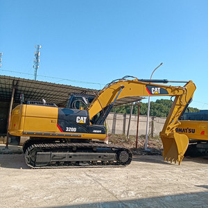 รถขุด CAT 320D ขนาด 20 ตัน พร้อมบุ้งกี๋ขุดขนาด 1 ลูกบาศก์เมตร รถขุดตีนตะขาบ cat320d มือสอง - Product Image 1