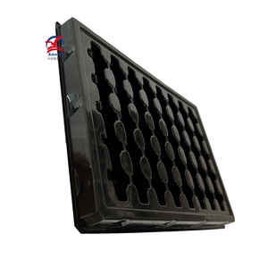 Tùy chỉnh Đen PS thermoforming ESD nhựa chống tĩnh điện/dẫn điện PCB khay - Product Image 1