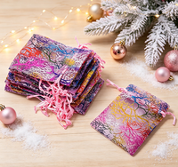 Sacs cadeaux en organza écologiques et recyclables Lihuida avec cordon de serrage - Emballage haut de gamme de petite taille blanche pour cadeaux uniques