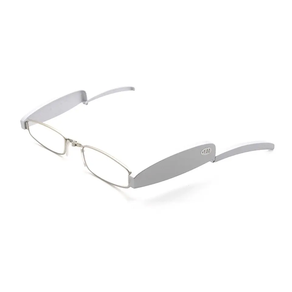 Lunettes de lecture unisexes ultra-fines, portable, vente en gros, d'usine, mini lunettes de lecture