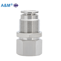 Conceptions innovantes et matériaux de qualité supérieure Marque Airmax Garantie d'un an Raccords pneumatiques en laiton nickelé de qualité supérieure