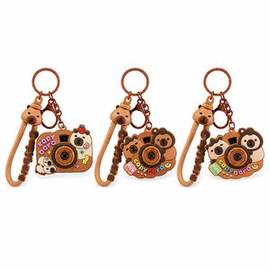 Porte-clés Capybara Mignon en Gros, Breloque de Sac en Silicone Kawaii, Pendentif de Voiture Dessin Animé OEM/ODM - Product Image 1