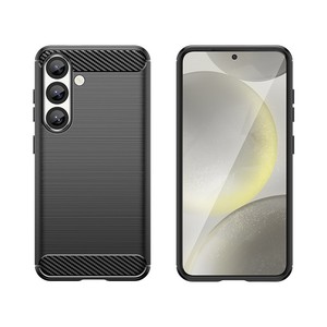 Pour <span class=keywords><strong>Samsung</strong></span> <span class=keywords><strong>Galaxy</strong></span> S20 FE S21 S24 S22 Plus S25 S23 Ultra étui en fibre de carbone brossé étuis S10 Note10 20 Ultra souple <span class=keywords><strong>coque</strong></span> arrière en TPU - Product Image 2