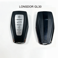 Clé intelligente universelle Lonsdor GL30 pour tous les modèles de voitures Gee-ly, compatible avec ID46 ID47 ID4A 315/433MHZ, programmée par KW100/K518PRO