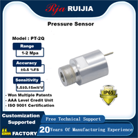 Transmetteur de pression de cellule de charge de haute précision personnalisé PT2Q petite gamme 2Mpa Micro capteur de pression d'huile de pression d'air hydraulique