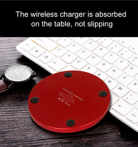 personalizado portátil fantasía ronda max 10W rápido inalámbrico cargador de batería de la célula de carga con estándar Qi - Product Image 6