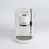 Machine à expresso semi-automatique programmable pour barista à domicile, corps entièrement en alliage d'aluminium, mousseur à lait intégré, OEM