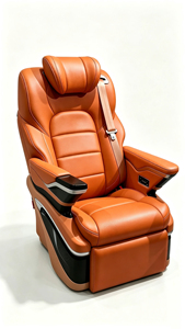 เบาะรถยนต์สีเบจแบบขายส่ง ปรับไฟฟ้าได้หลายฟังก์ชั่น สำหรับรถตู้ SUV MPV  ปรับแต่งได้ - Product Image 3