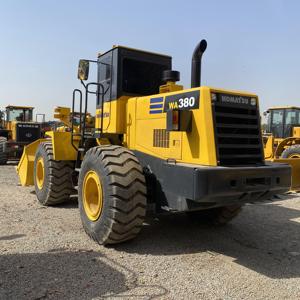 Cargador de ruedas Komatsu WA380 usado en Japón barato cargador Komatsu WA380 a la venta - Product Image 5