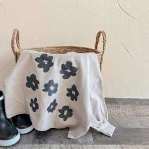 Camisetas de Otoño para Bebés y Niñas Pequeñas, Blusas Infantiles con Estampado, Ropa de Manga Larga de Algodón Estilo Coreano, Venta al Por Mayor B33A122078 - Product Image 4