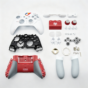 Coque de remplacement pour manette <span class=keywords><strong>Xbox</strong></span> Series X S – Boîtier avant et arrière, coque supérieure et inférieure, plaque frontale - Product Image 6