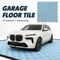 Moderne Garagenboden-Quadrate Rutschfest Wasserdicht Umweltfreundlich Ineinandergreifend Pflegeleicht für Autoaufbereitung Werkstatt Fabrik