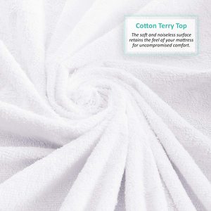 Mattress Protector <strong>Fleece</strong> <strong>Fitted</strong> <strong>Sheets</strong> Terry Premium Terry <strong>Fitted</strong> <strong>Sheet</strong> - Deep Pocket Elastic,Hotel Bedding <strong>Sheet</strong> - Product Image 5