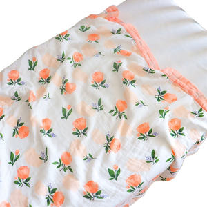 Fabricante personalizado 120 cm algodón orgánico <span class=keywords><strong>sueño</strong></span> mantas bajo precio al por mayor manta de muselina para bebé - Product Image 1