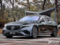 Kit de Carrocería PHARRI para Benz Clase E W214 2024-2025, Actualización E53 AMG, Parachoques Delantero y Trasero, Difusor y Puntas de Escape