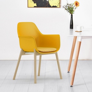 Chaises de salle à manger en plastique durables et écologiques de style moderne pour la maison, le bureau et l'école – Couleurs personnalisables disponibles en gros - Product Image 1