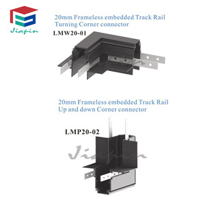 <span class=keywords><strong>Rail</strong></span> de piste magnétique sans cadre de panneau encastré, 10 M 1M 2M <span class=keywords><strong>3M</strong></span>, pour plâtre, 20mm - Product Image 5