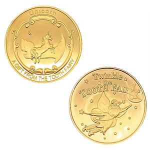 Moneda Conmemorativa Personalizada <span class=keywords><strong>de</strong></span> la Hada <span class=keywords><strong>de</strong></span> los Dientes, Recuerdos Dorados, Regalos, Medallas <span class=keywords><strong>de</strong></span> la Hada <span class=keywords><strong>de</strong></span> los Dientes, Corona, Moneda Chapada en <span class=keywords><strong>Oro</strong></span>, Regalo para Niños - Product Image 3