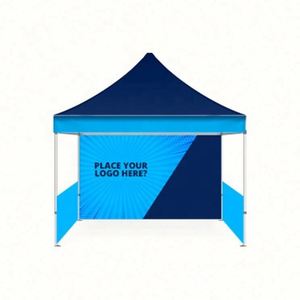 Carpa de Aluminio Personalizada para Eventos al Aire Libre con Logotipo, Carpa Promocional para Ferias Comerciales, Carpa Publicitaria Plegable de 3x3 - Product Image 1