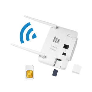 เราเตอร์ไร้สาย CP106 4G สำหรับใช้งานที่บ้าน พอร์ตเครือข่ายเดียว ใส่ซิมการ์ดได้ รองรับ LTE Wifi 2.4G Wi-Fi ความเร็ว 300Mbps พร้อมฟังก์ชั่นไฟร์วอลล์ สินค้าใหม่ 2 - Product Image 3