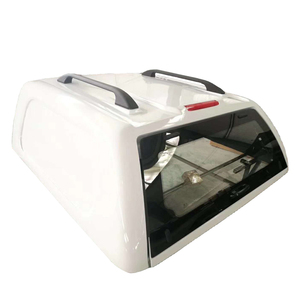 Nhà Máy Trực Tiếp Sợi Thủy Tinh Hardtop Tán Side-Kín Đầy Đủ Kín Cửa Sổ Toppers FRP Tops Cho Hilux Đôi <span class=keywords><strong>Cab</strong></span> - Product Image 1