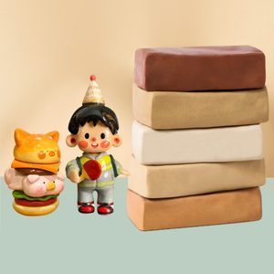 Unisex Clay Elementary School DIY Soft Pottery Sculpting Craft Junior High Kindergarten-Friendly Playdough & Slime