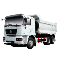 Camion benne 6x4 F2000 de marque chinoise de premier plan, directement de l'usine, avec moteur de 213 kW pour le transport minier et de chantier