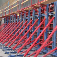 Panel de Encofrado de Acero Industrial Moderno para Construcción de Muros y Columnas de Villas, Alta Resistencia, Tamaño Ajustable, Duradero