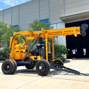 Gespecialiseerde zware-last diesel-aangedreven rupsbanden boorinstallatie voor waterputten voor grootschalige werkzaamheden, kernboorinstallatie - Product Image 4