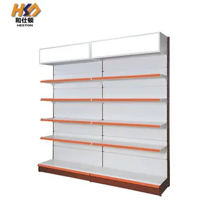 Double Sides Supermarket Rack Shelf Retail Store Shelving Display Rack