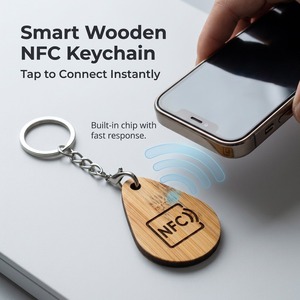 Produttore OEM Cinese di Portachiavi NFC RFID Personalizzati, Forma Rotonda o Quadrata, con Logo <span class=keywords><strong>QR</strong></span>, Vendita all'Ingrosso - Product Image 5