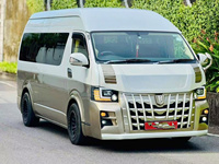 Pare-chocs avant de nouvelle conception pour Toyota HIACE (2005-2018) avec feux antibrouillard, adaptable par visage à visser, pour carrosseries larges/étroites – Pièces automobiles de modernisation/amélioration