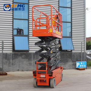 Precio de fábrica, autopropulsado, 200kg, altura ajustable, plataforma de trabajo elevada, batería, <span class=keywords><strong>andamio</strong></span> elevador <span class=keywords><strong>pequeño</strong></span> - Product Image 6