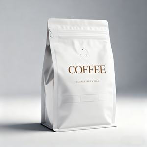 Bolsas de Café y Té Impresas Personalizadas con Válvula, 250g 500g 1Kg, Bolsas de Papel Metalizado Mate con Cierre para Empacar Alimentos - Product Image 4