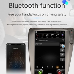 Radio de Auto con Pantalla Tesla de 12.1 Pulgadas, Android 13, 8+128G, Reproductor de Video Estéreo, GPS, DVD, CarPlay para Lexus ES ES240 ES300 ES330 ES350 2006-2012 - Product Image 4