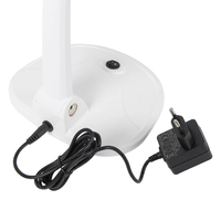 Lampe de bureau pliable à LED avec support réglable et lumière pour la lecture, la beauté, le nail art, la couture, l'artisanat et les travaux de réparation